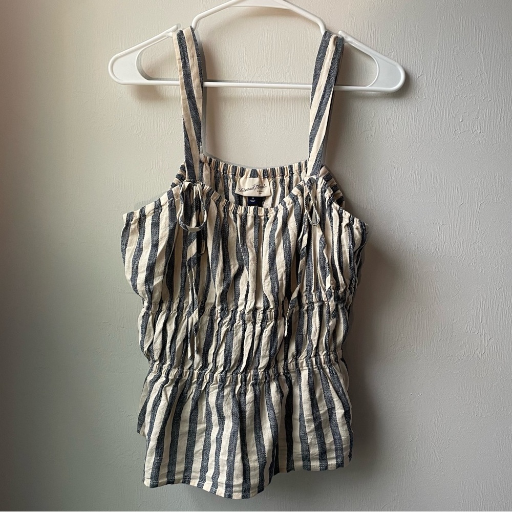 Peplum tank top